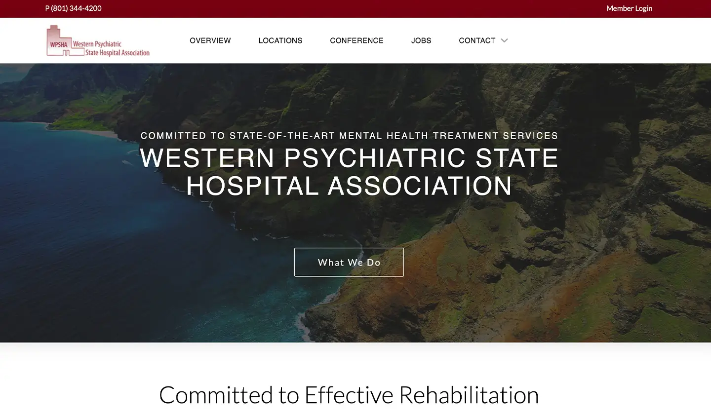 Western Psychiatric State Hospital Association project preview